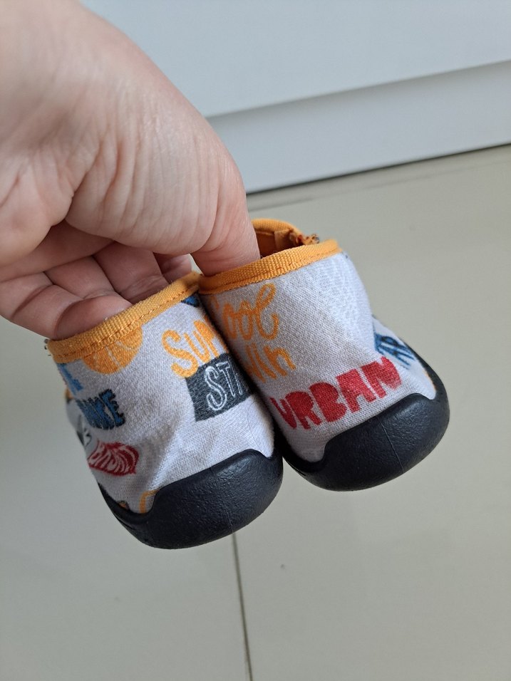 Lcw Çocuk Renkli Baskılı Kaydırmaz panduf - Görsel 2