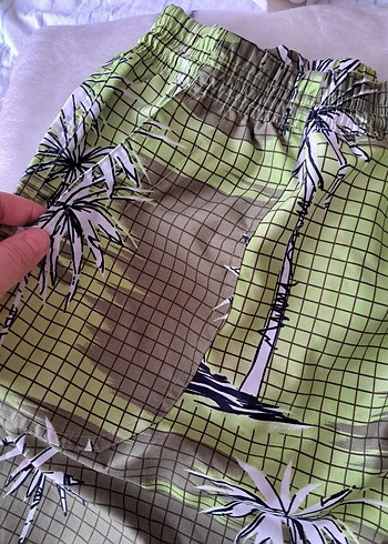 adidas Yeşil Bağcıklı Erkek Mayo - Görsel 4