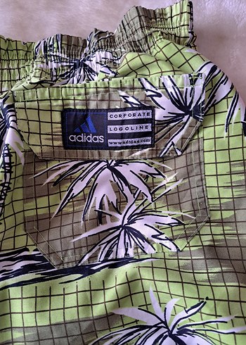 adidas Yeşil Bağcıklı Erkek Mayo - Görsel 6