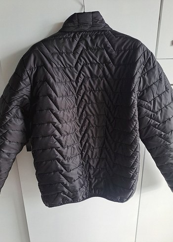 Slazenger Siyah Fermuarlı Erkek Streetwear Mont - Görsel 2