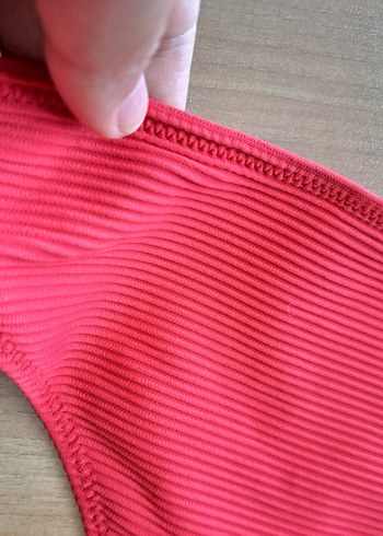 s Beden pembe Renk H&M Pilise Detaylı Bikini Altı