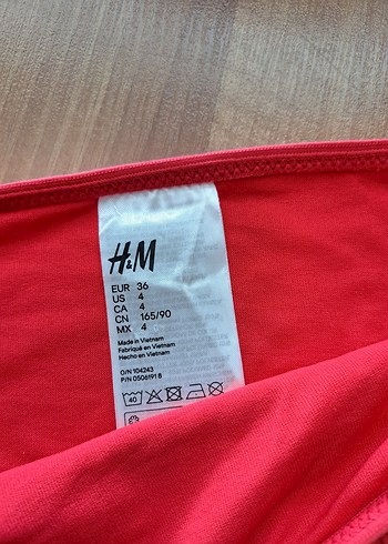 H&M H&M Pilise Detaylı Bikini Altı