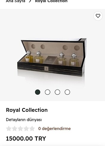Royal collection Eude parfüm özel seri