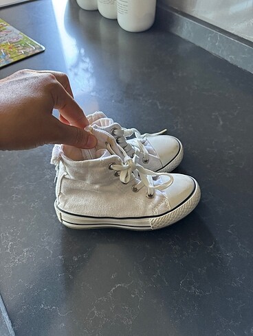 26 Beden beyaz Renk Bebek converse