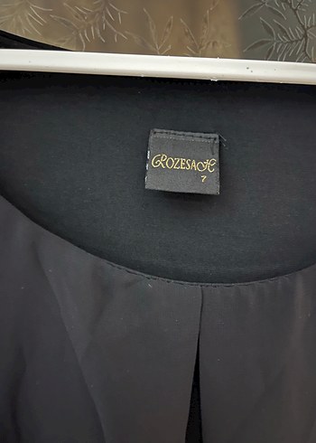 Siyah Uzun Kollu Salaş Kadın Abiye Elbise - Görsel 4