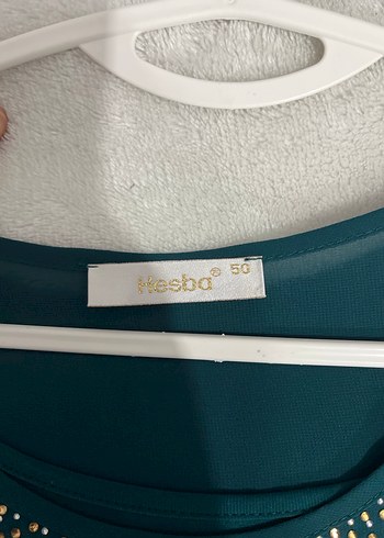 Yeşil 
Askısız iki parça abiye - Görsel 2