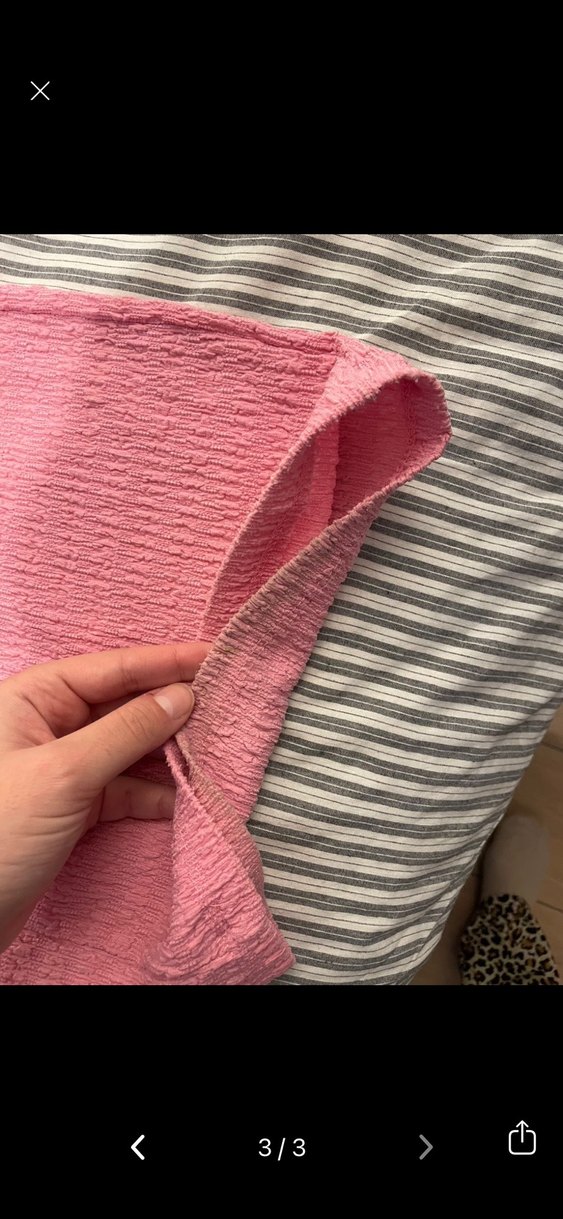 Bershka Bürümcük Kumaş Pantolon - Görsel 3