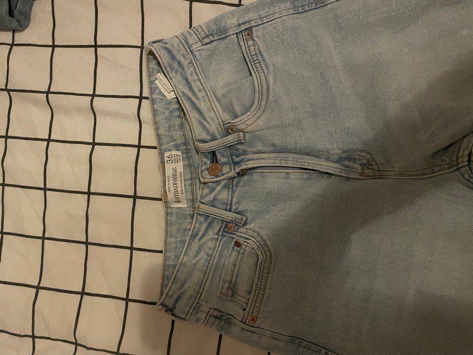 Yırtık Detaylı Mom Jean - Görsel 4