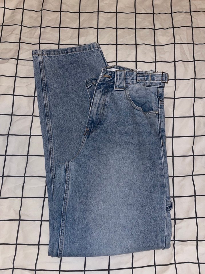 Bershka Baggy Skater Jean - Görsel 4