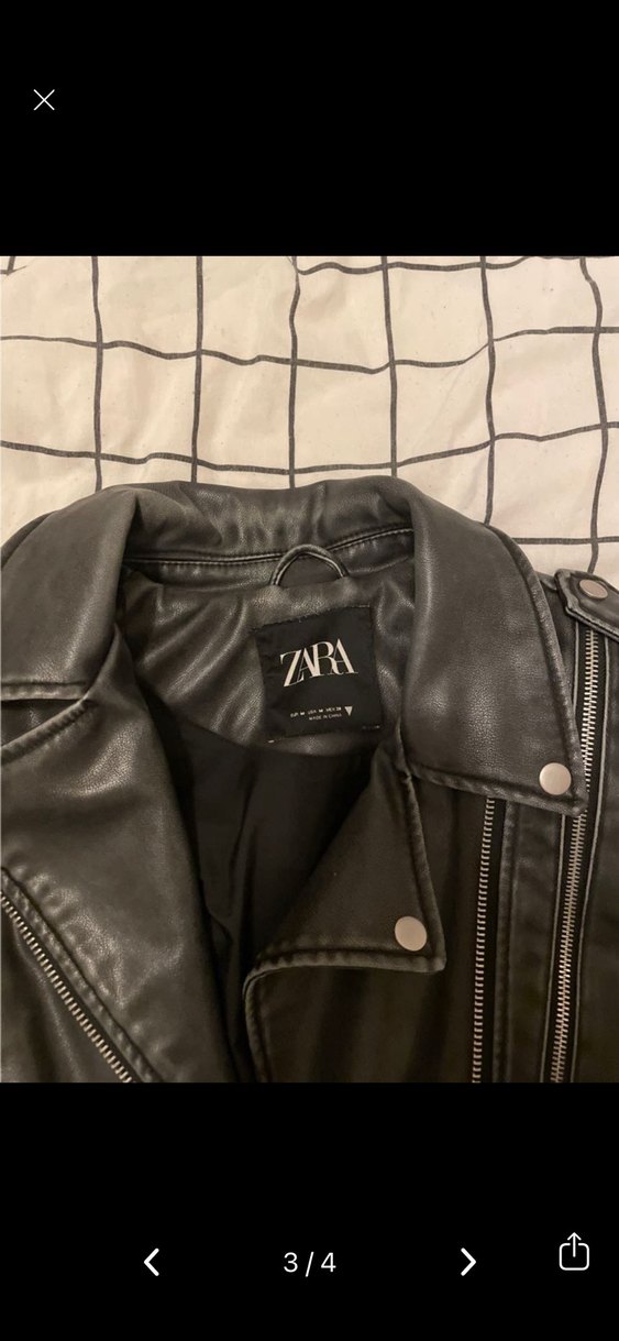 Zara Viral Deri Ceket - Görsel 3