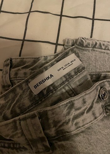 Bershka Orta Bel Baggy Jean - Görsel 4
