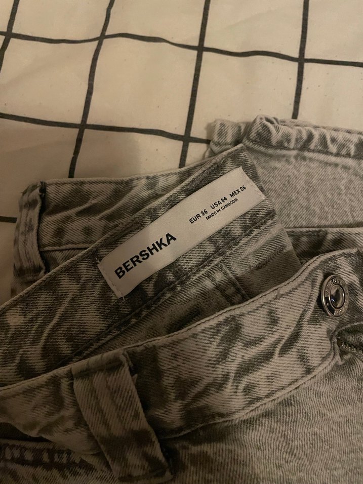 Bershka Orta Bel Baggy Jean - Görsel 4