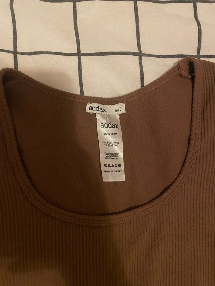 Uzun Kollu Crop Top - Görsel 2