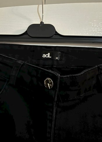 ADL Siyah Kadın Kot Pantolon - Görsel 2