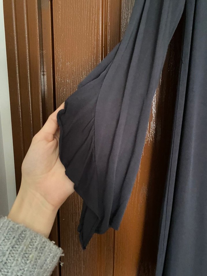 Lacivert Kadın Midi  Elbise - Görsel 2