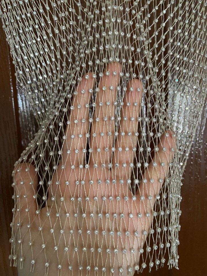 Gri Zincir Detaylı Kadın Vücut Zinciri - Görsel 3