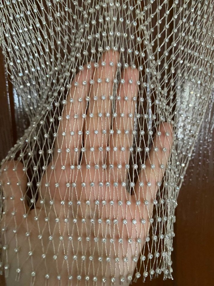 Gri Zincir Detaylı Kadın Vücut Zinciri - Görsel 2