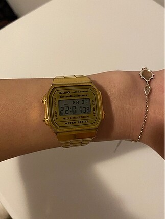 Orijinal casio marka gold saat