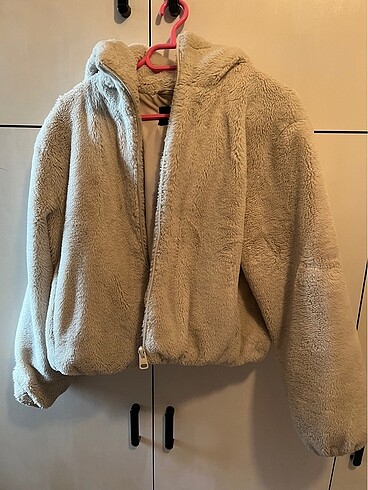 Pull&Bear peluş mont