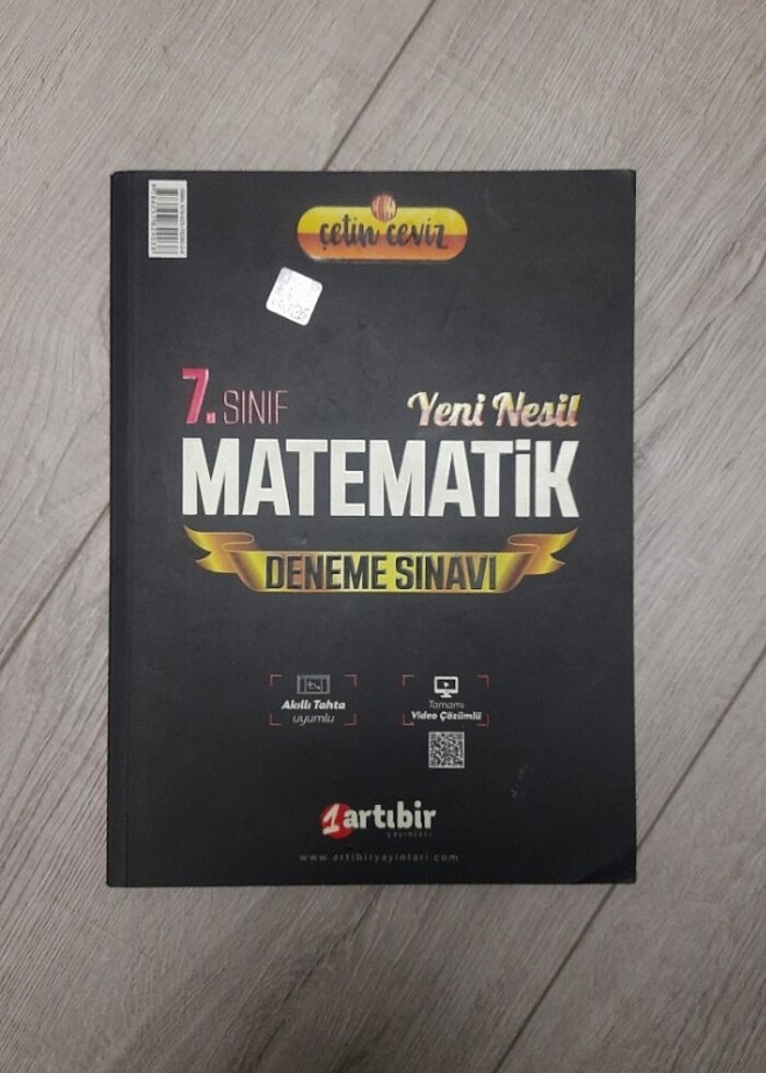 7. Sınıf matematik soru bankası / deneme sınavı - Görsel 2