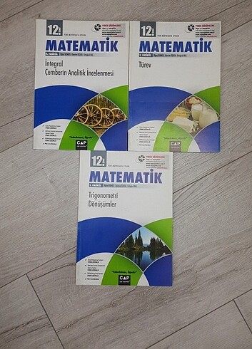Çap 12. Sınıf matematik fasikülleri