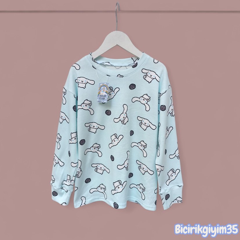 KIZ ÇOCUK PAMUK PİJAMA TAKİM - Görsel 2