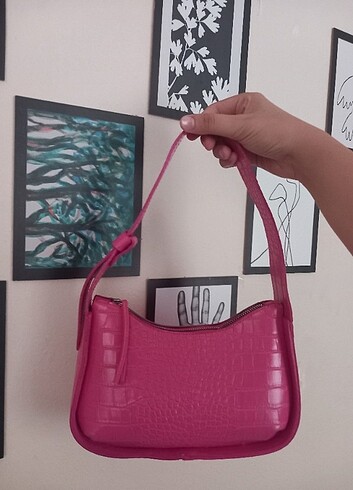Zara Pembe çanta