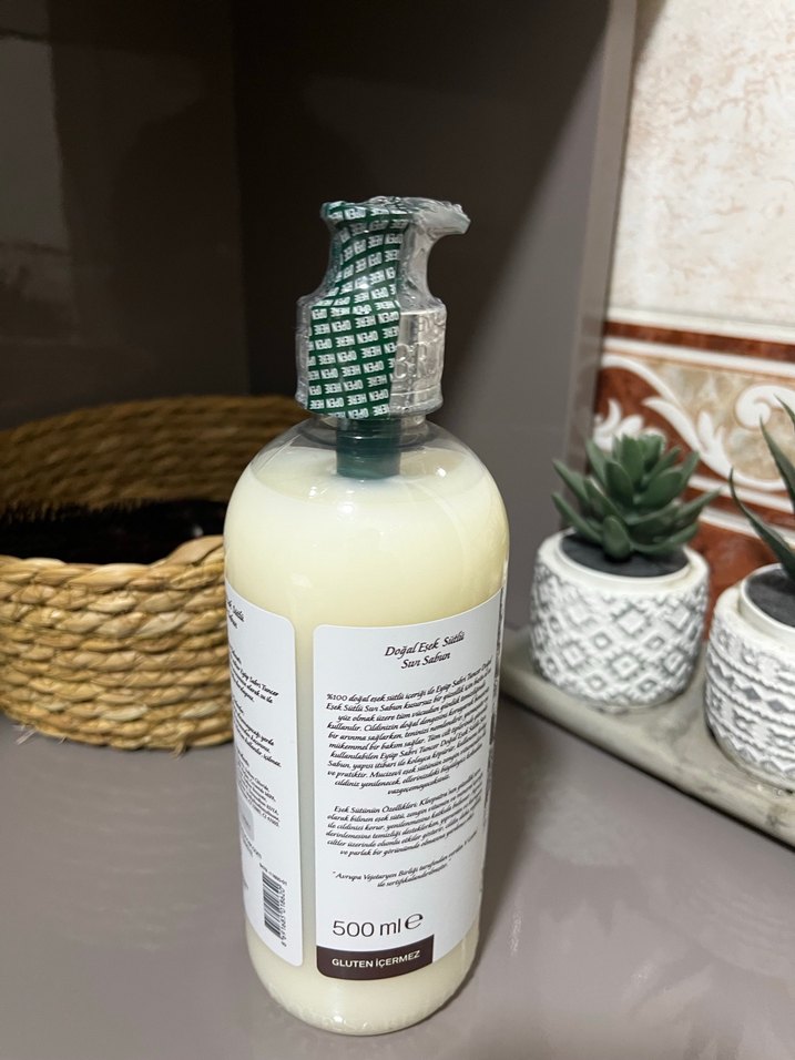 Eyüp Sabri Tuncer Doğal Eşek Sütlü Sıvı Sabun 500 ml - Görsel 2