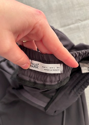 Gri erkek Kumaş Pantolon - Görsel 2