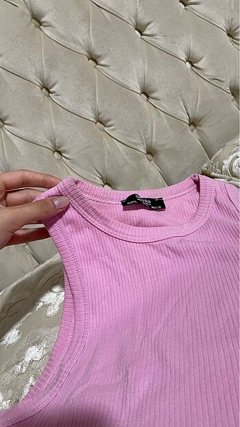 l Beden pembe Renk Crop pembe