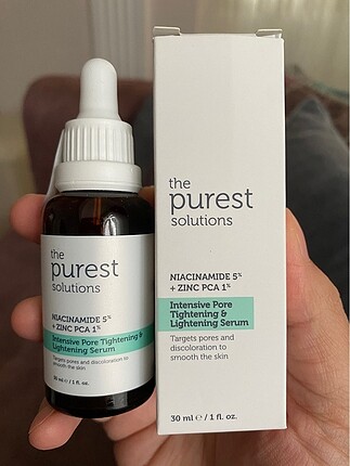 The purest solution niacinamide serum