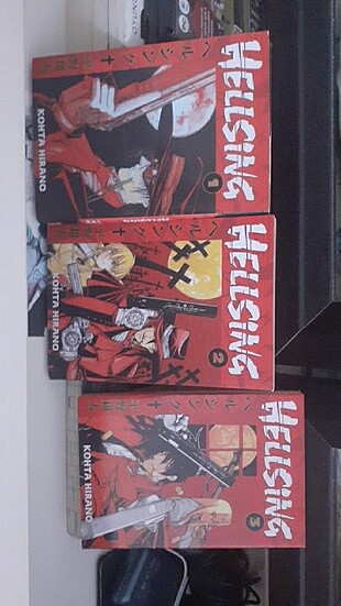 Hellsing 1-2-3 manga 