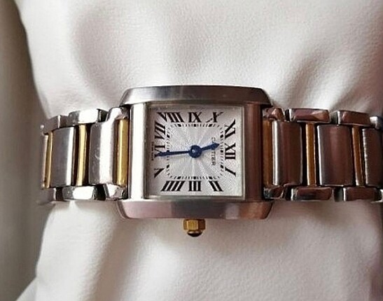 Beden Cartier saat ( Gold ve Gümüş iki renk)