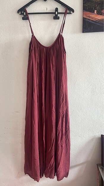 bordo elbise