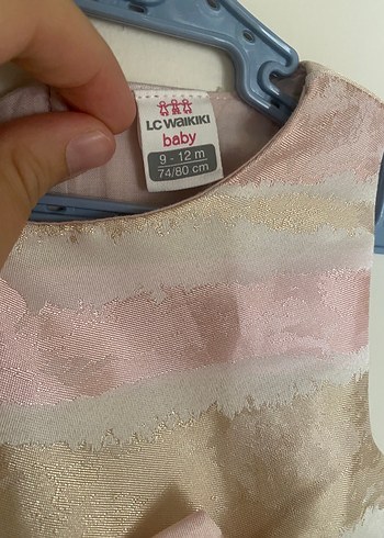 LC Waikiki Pembe Kız Çocuk Elbisesi Fiyonk Detaylı