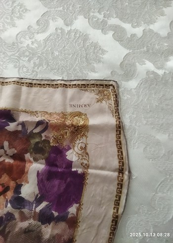 Armine Dantelli Çok Renkli Bohem İpek Fular