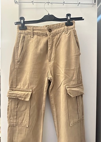 Bej Rahat Kesim Kargo Jean