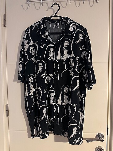 Pull and Bear Pullandbear Bob Marley Oversize Gömlek