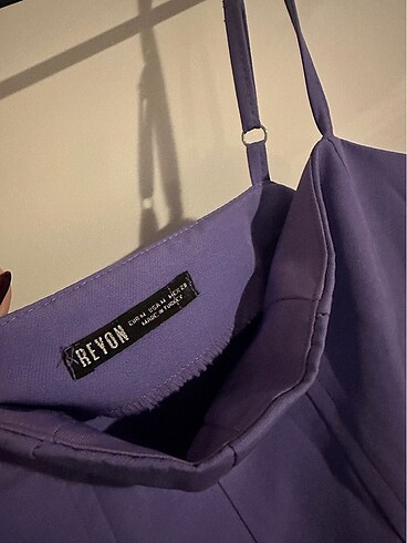 Zara Mor Mini Elbise