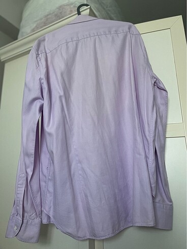 xl Beden mor Renk MASSIMO DUTTI LİLA GÖMLEK