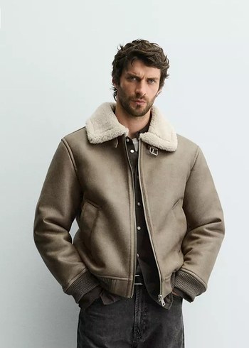 ZARA ERKEK SUNİ DERİ CEKET - Görsel 2