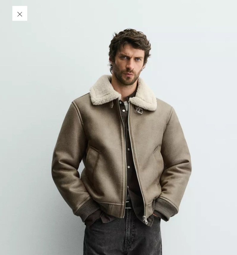 ZARA ERKEK SUNİ DERİ CEKET - Görsel 2