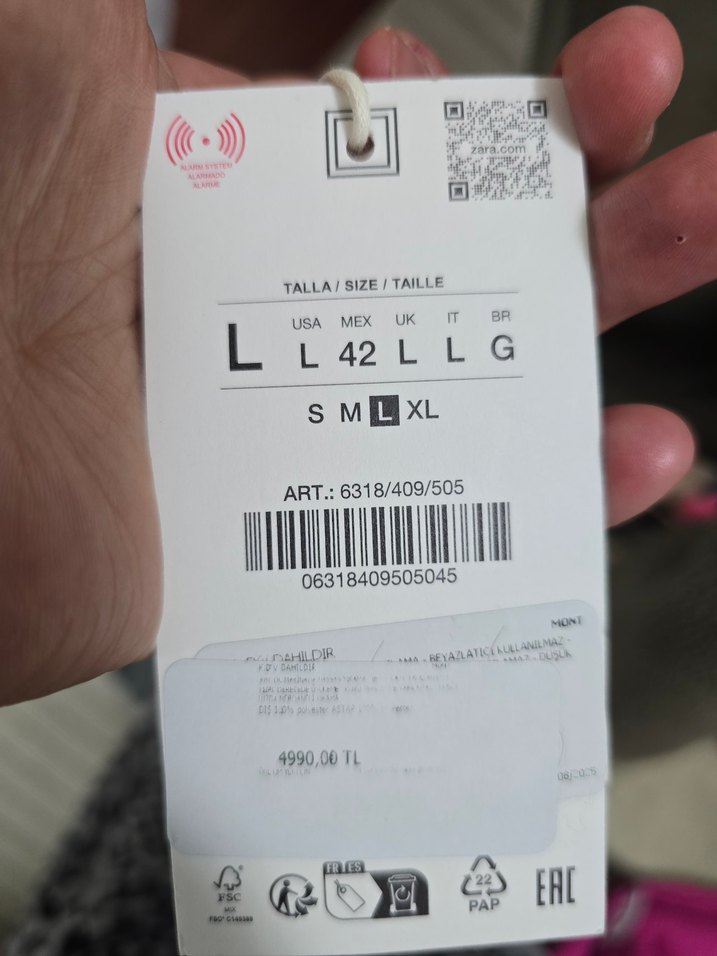 ZARA ERKEK SUNİ DERİ CEKET - Görsel 3