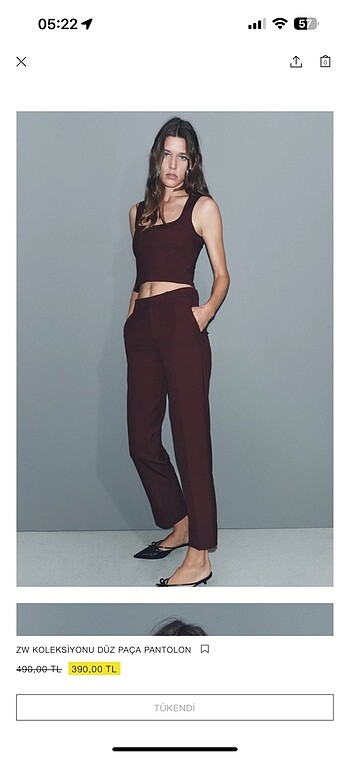 Zara zara pantolon