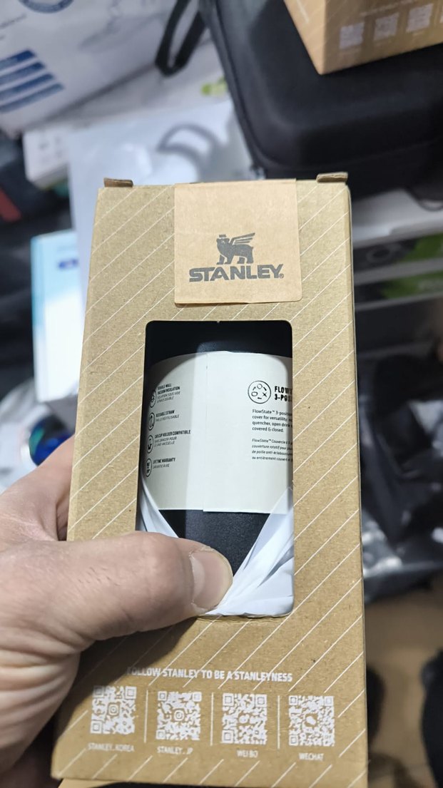 Stanley Beyaz Parlak Termos Matara 0.47lt - Görsel 4