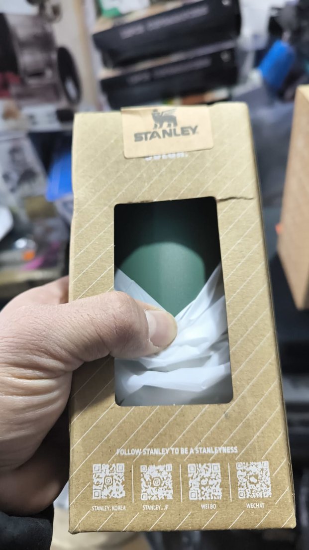 Stanley Beyaz Parlak Termos Matara 0.47lt - Görsel 2