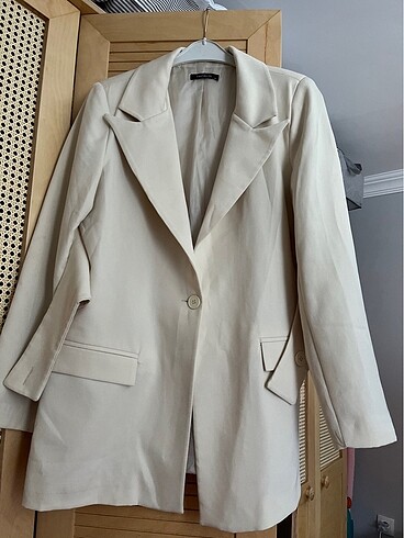 Bej rengi blazer ceket