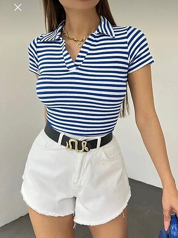 Çizgili Bluz