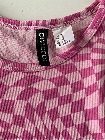 H&M h&m bağlamalı crop