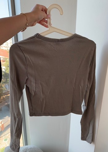 Bershka Bershka uzun kollu bluz